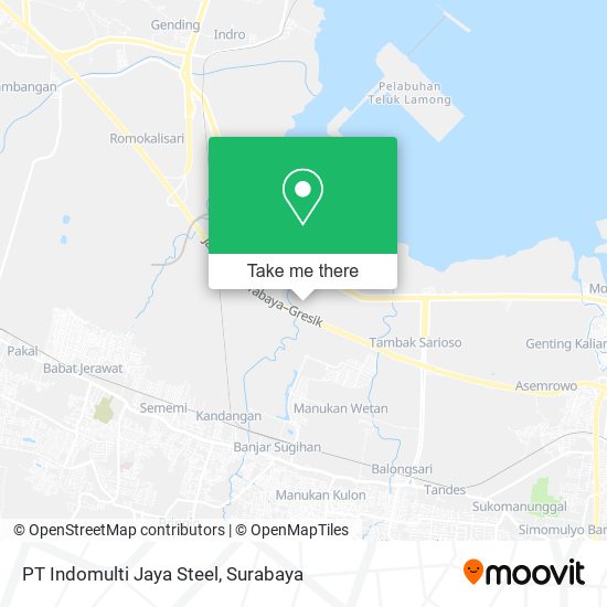 PT Indomulti Jaya Steel map