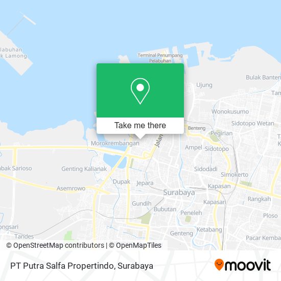 PT Putra Salfa Propertindo map