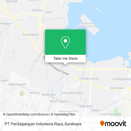 PT Perdagangan Indonesia Raya map