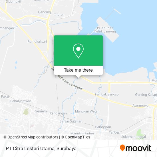 PT Citra Lestari Utama map