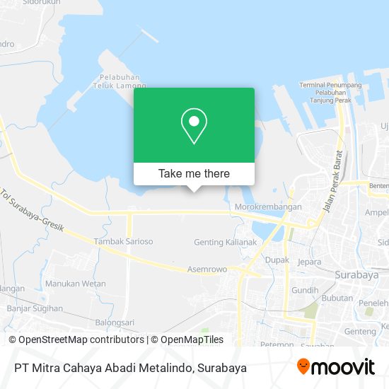 PT Mitra Cahaya Abadi Metalindo map