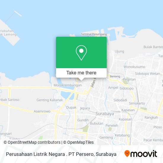 Perusahaan Listrik Negara . PT Persero map