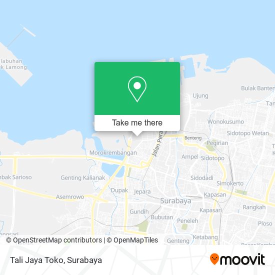 Tali Jaya Toko map
