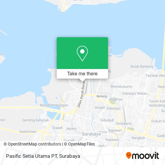 Pasific Setia Utama PT map