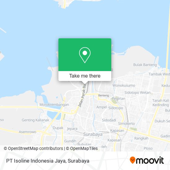 PT Isoline Indonesia Jaya map