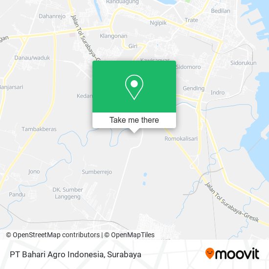 PT Bahari Agro Indonesia map
