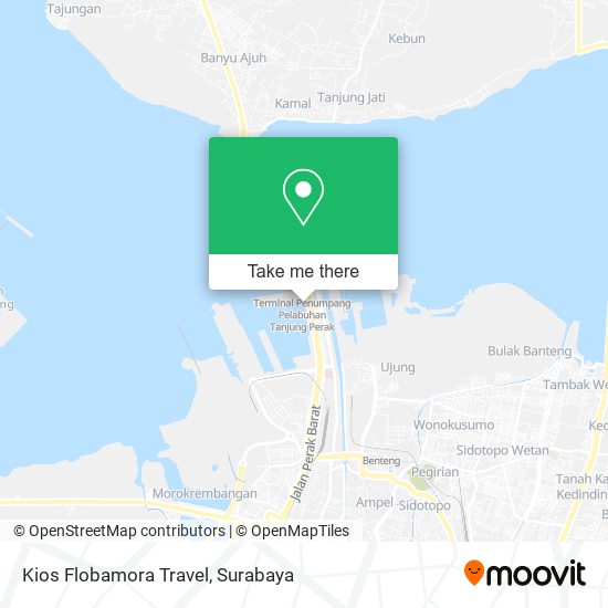 Kios Flobamora Travel map