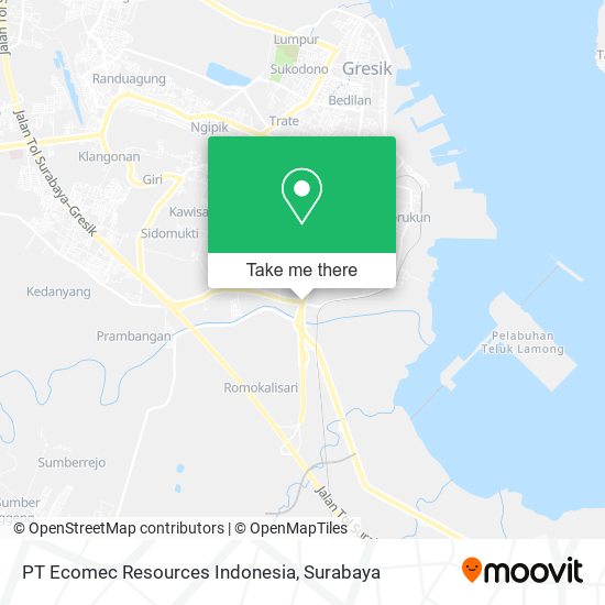 PT Ecomec Resources Indonesia map
