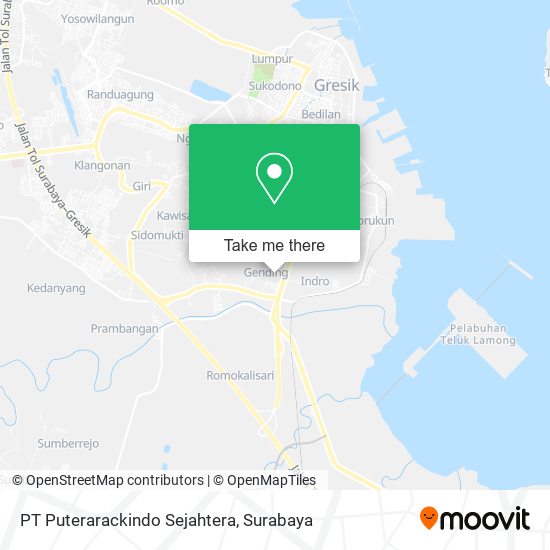 PT Puterarackindo Sejahtera map