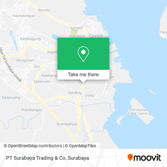 PT Surabaya Trading & Co map