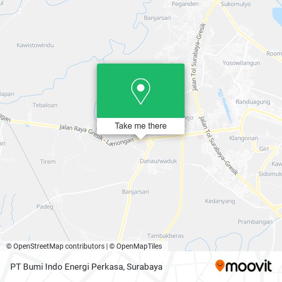 PT Bumi Indo Energi Perkasa map