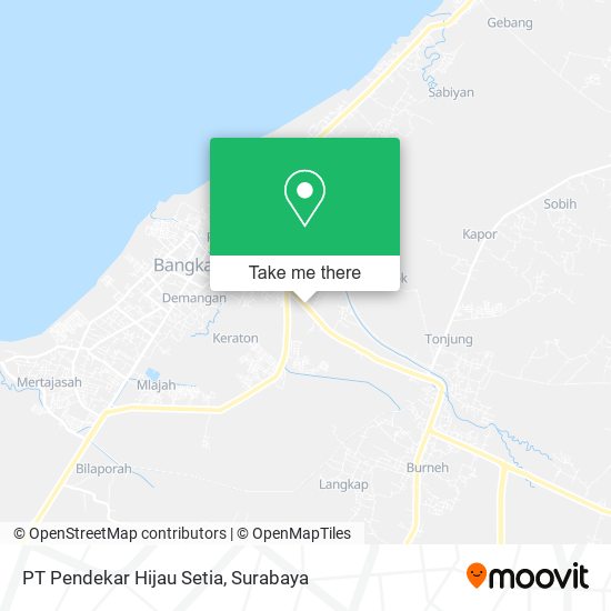 PT Pendekar Hijau Setia map