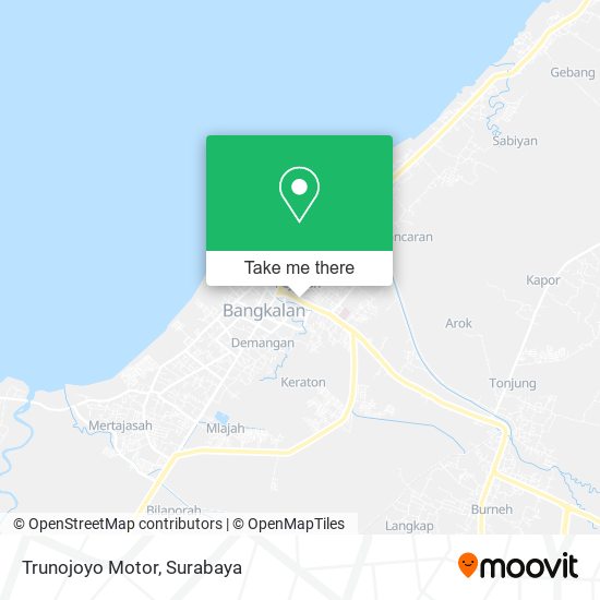 Trunojoyo Motor map