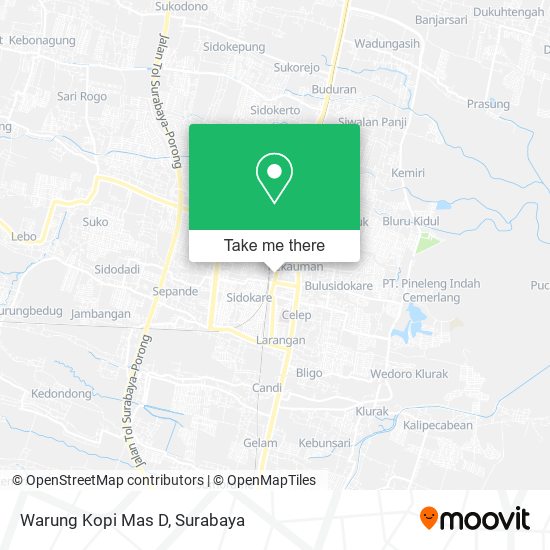 Warung Kopi Mas D map