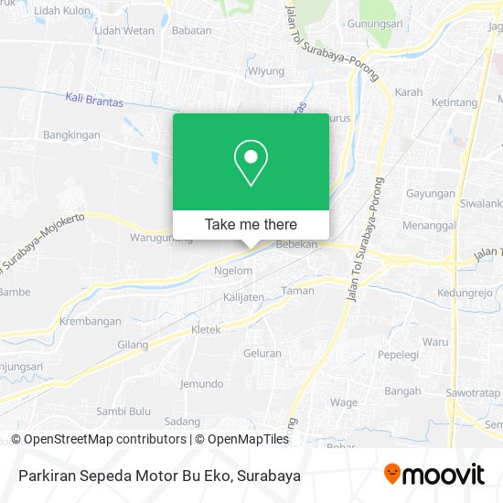 Parkiran Sepeda Motor Bu Eko map