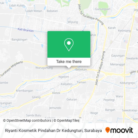 Riyanti Kosmetik Pindahan Dr Kedungturi map