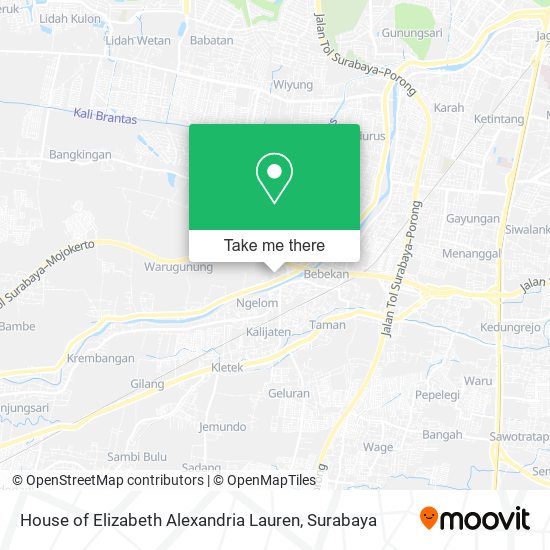 House of Elizabeth Alexandria Lauren map