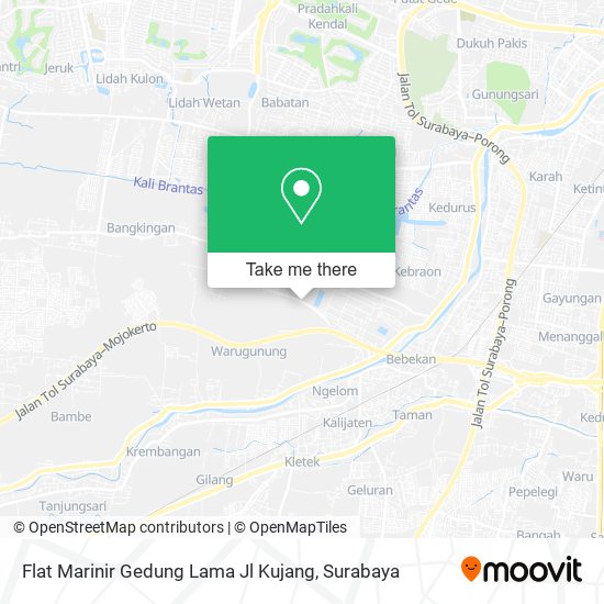Flat Marinir Gedung Lama Jl Kujang map