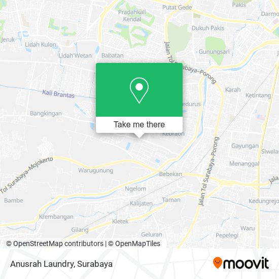 Anusrah Laundry map