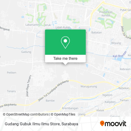 Gudang Gubuk Ilmu Ilmu Store map