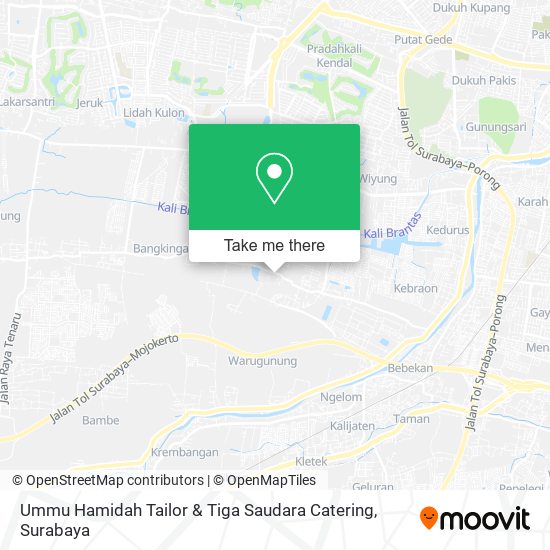 Ummu Hamidah Tailor & Tiga Saudara Catering map