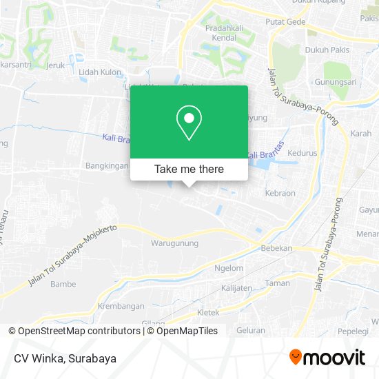 CV Winka map