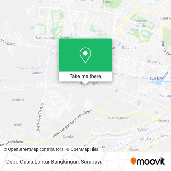 Depo Oasis Lontar Bangkingan map