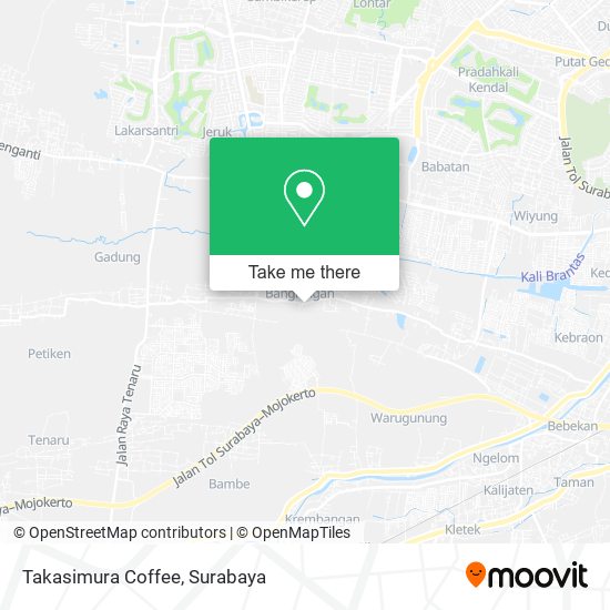 Takasimura Coffee map