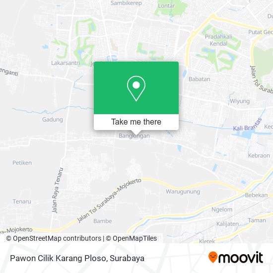 Pawon Cilik Karang Ploso map