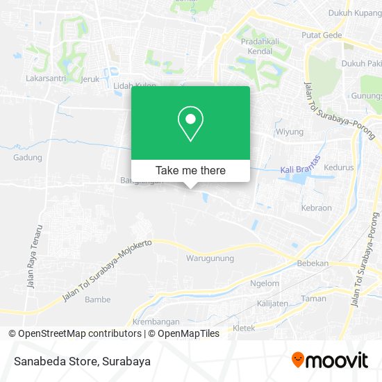 Sanabeda Store map