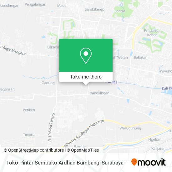 Toko Pintar Sembako Ardhan Bambang map