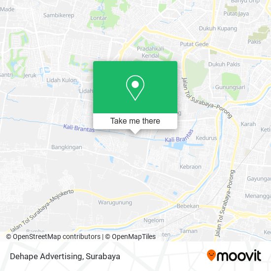 Dehape Advertising map