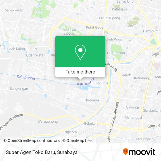 Super Agen Toko Baru map