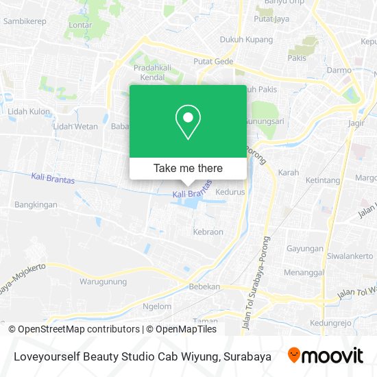 Loveyourself Beauty Studio Cab Wiyung map