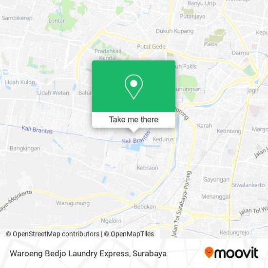 Waroeng Bedjo Laundry Express map