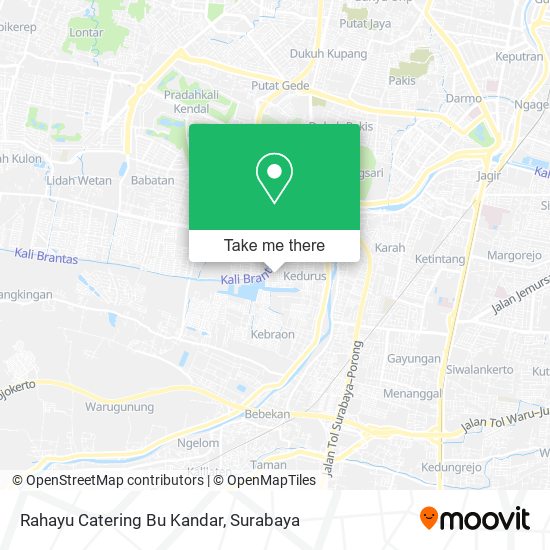 Rahayu Catering Bu Kandar map