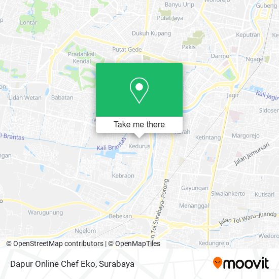 Dapur Online Chef Eko map