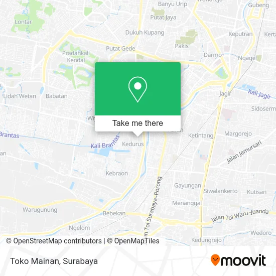 Toko Mainan map