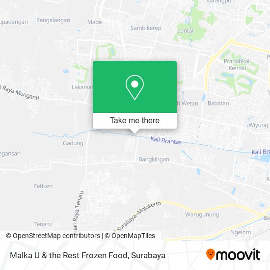 Malka U & the Rest Frozen Food map