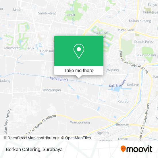 Berkah Catering map