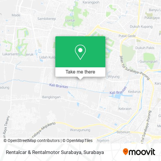 Rentalcar & Rentalmotor Surabaya map