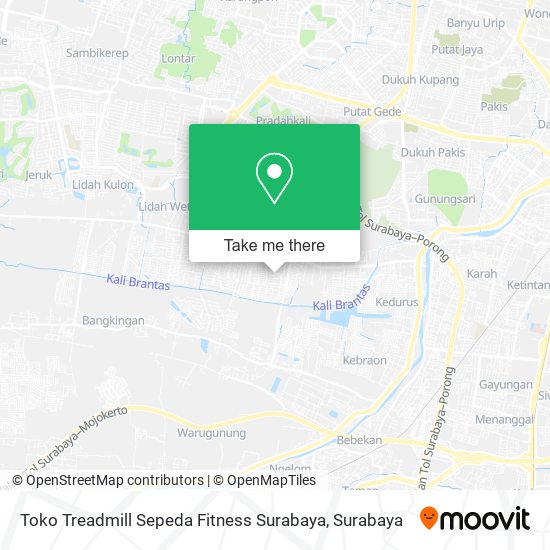 Toko Treadmill Sepeda Fitness Surabaya map