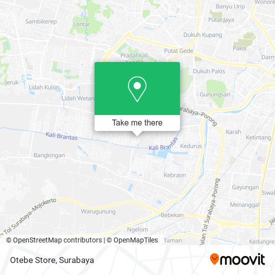 Otebe Store map