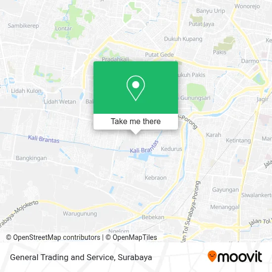 General Trading and Service map
