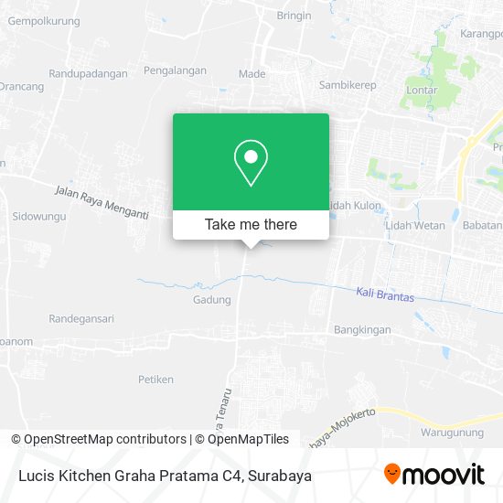 Lucis Kitchen Graha Pratama C4 map