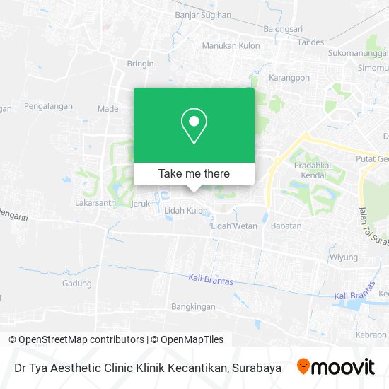 Dr Tya Aesthetic Clinic Klinik Kecantikan map