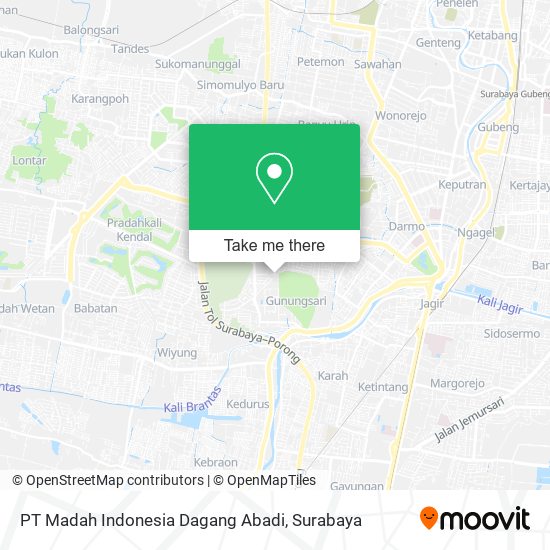 PT Madah Indonesia Dagang Abadi map