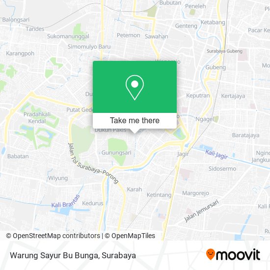 Warung Sayur Bu Bunga map