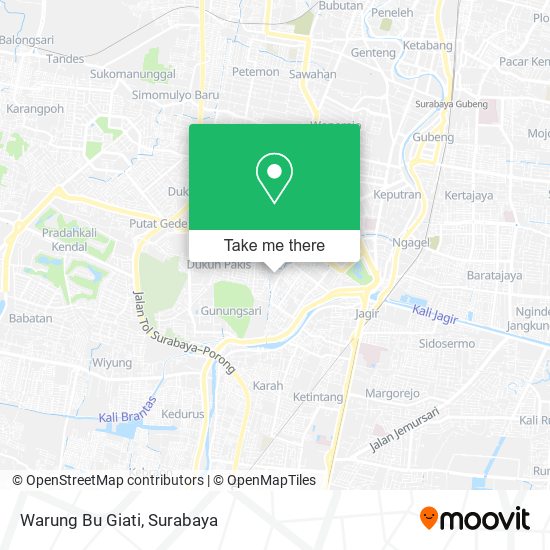 Warung Bu Giati map