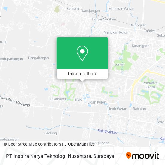 PT Inspira Karya Teknologi Nusantara map